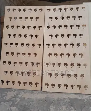 CNC Cutting Pattern Cut on Plywood