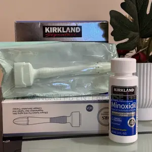 5% Minoxidil Kirkland Plus Adjustable Derma Stamp Combo