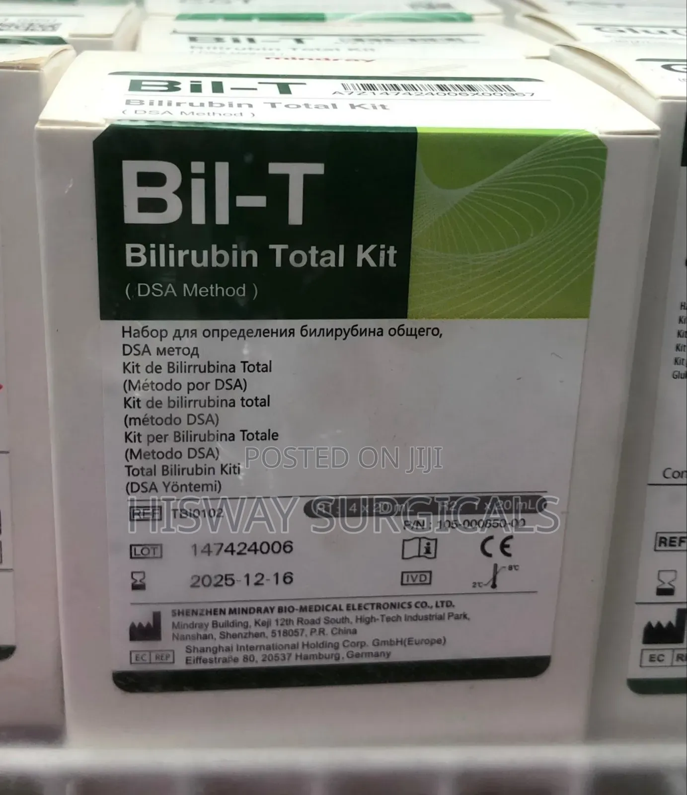 Bilirubin Total Kit