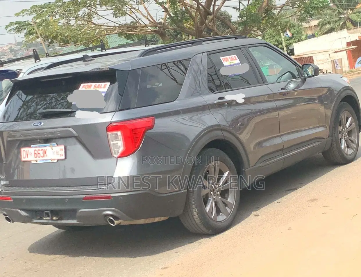 Ford Explorer XLT 2021 Silver