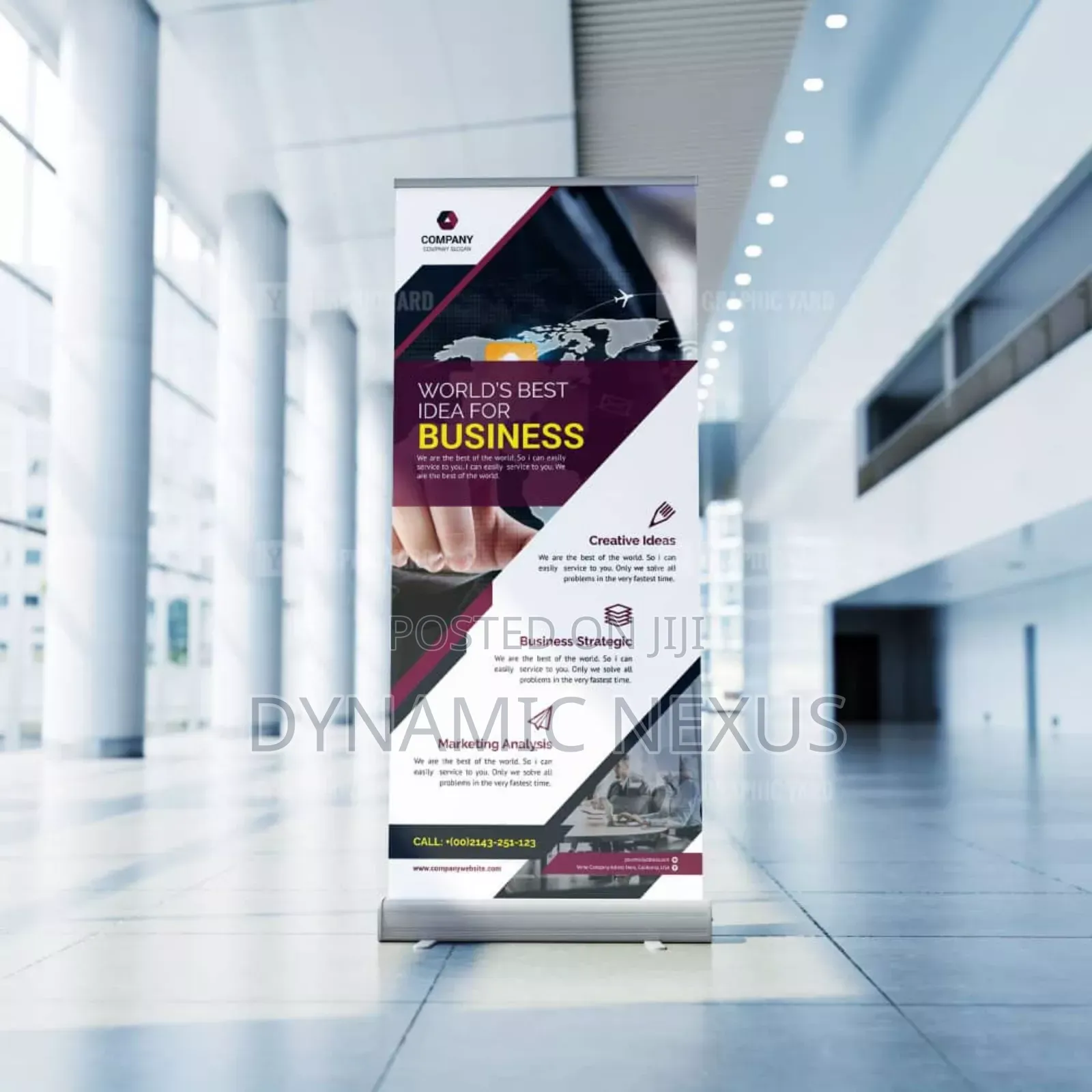 Pull Up, Roll Up and Outdoor Banners
