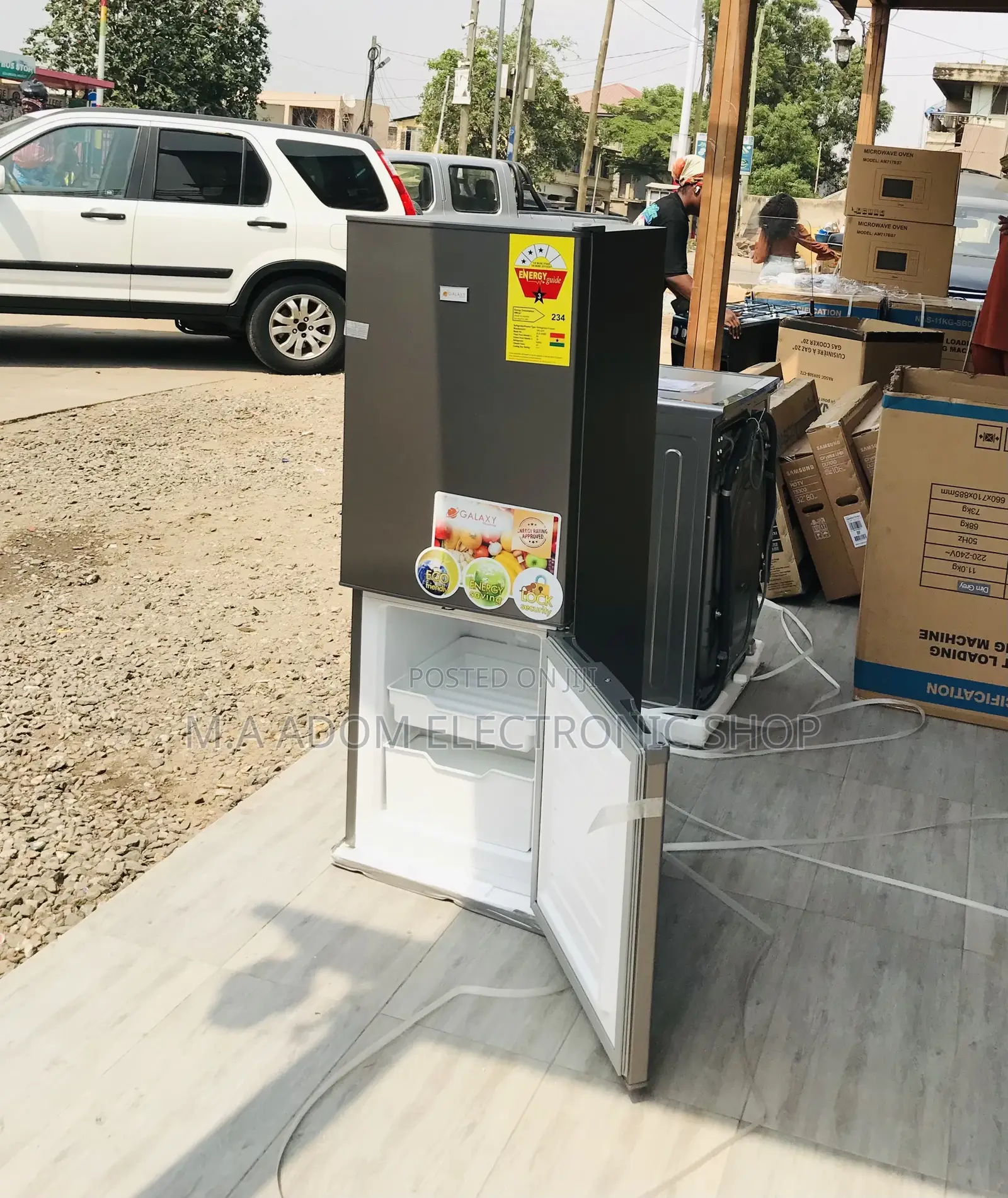 Latest and Affordable Galaxy 2 Door Refrigerator GLX-200bg 