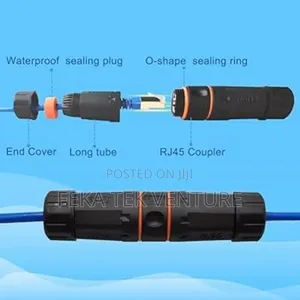Cat6 RJ45 Waterproof Connector Coupler IP68
