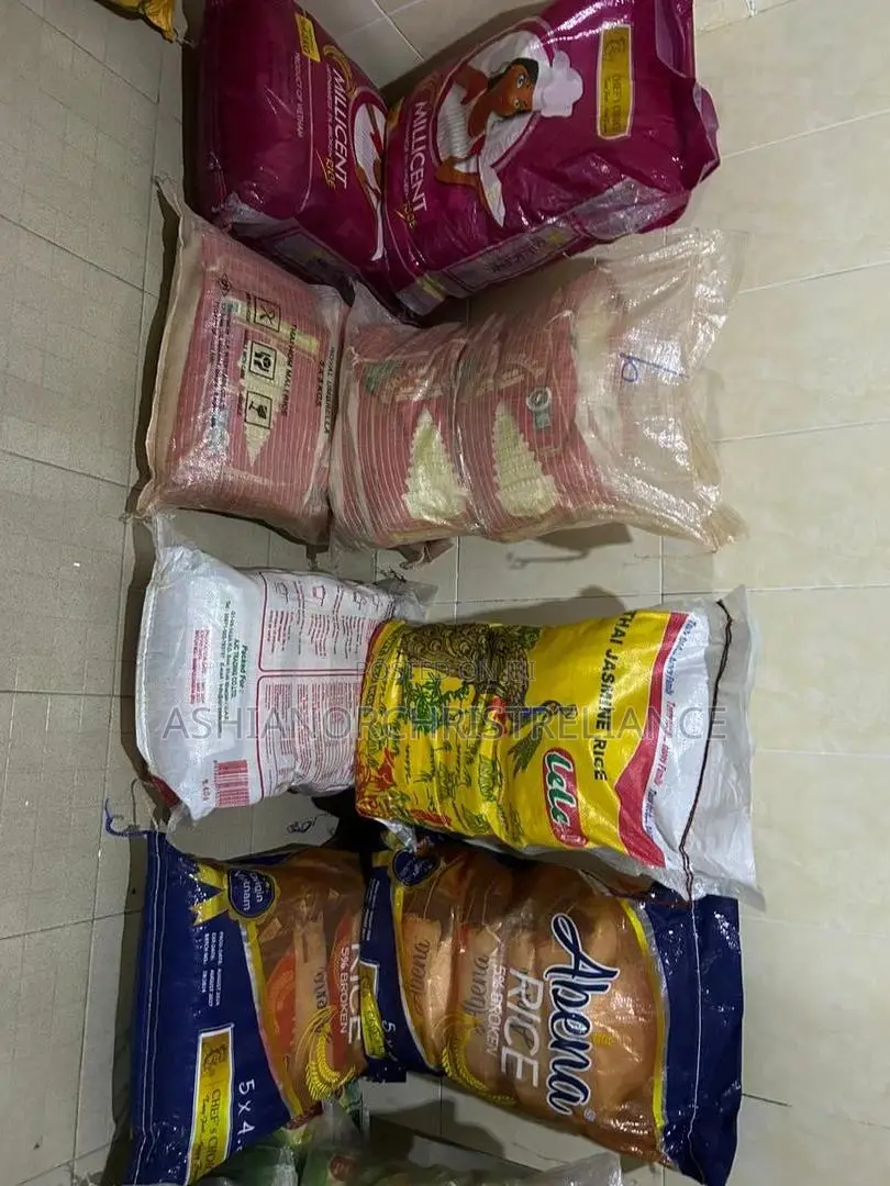 Christmas Rice, Peacock Rice And Oil