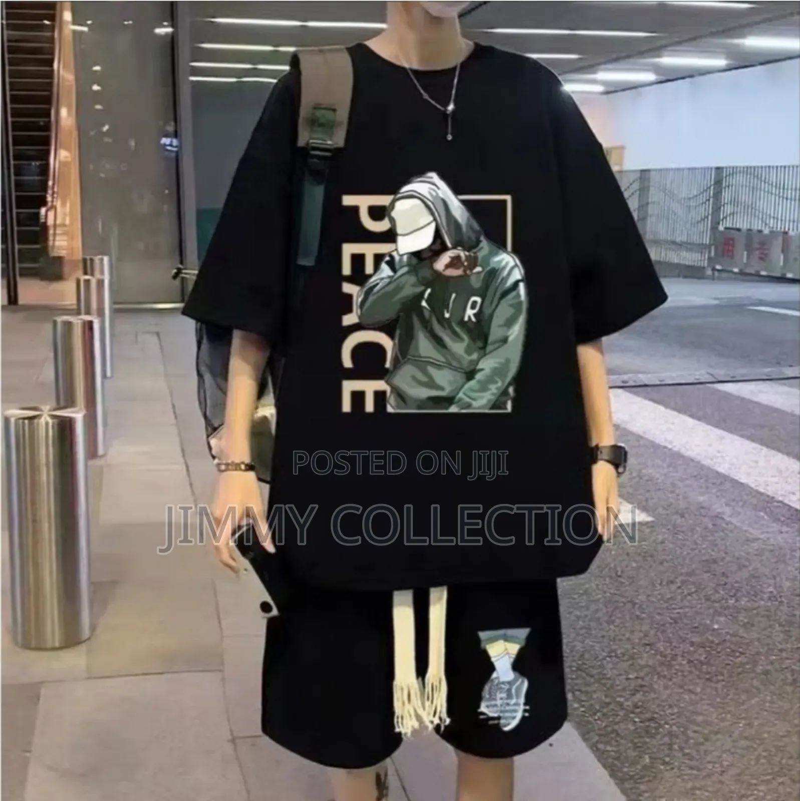 T Shirt and Short / Men Top and Down