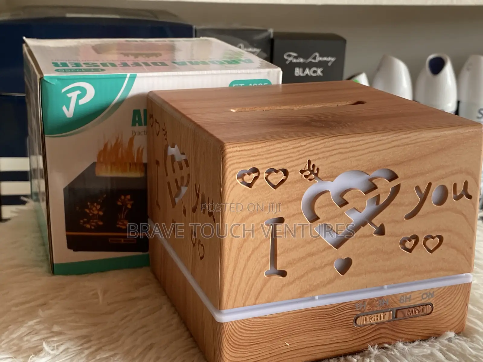 Colourful Flame Lamp Aroma Diffuser/Air Freshener