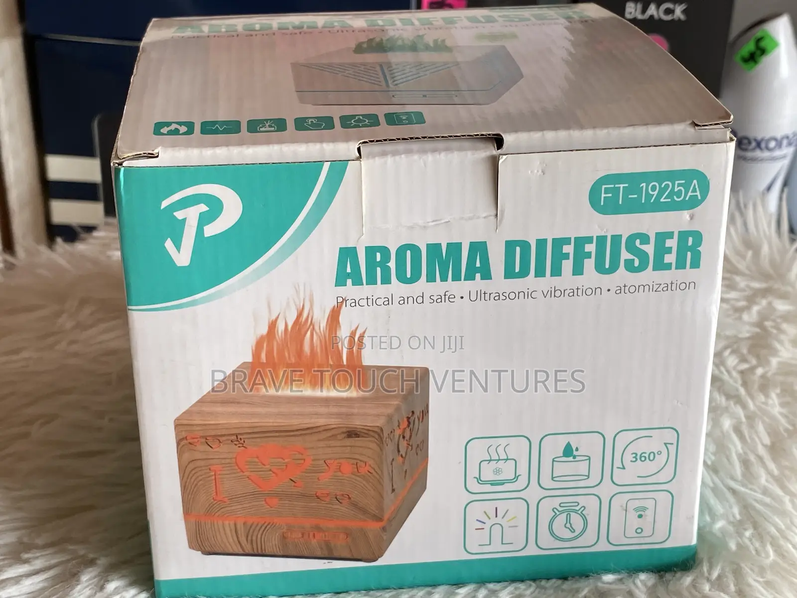 Colourful Flame Lamp Aroma Diffuser/Air Freshener
