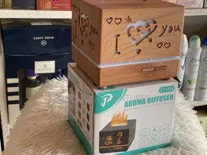 Colourful Flame Lamp Aroma Diffuser/Air Freshener