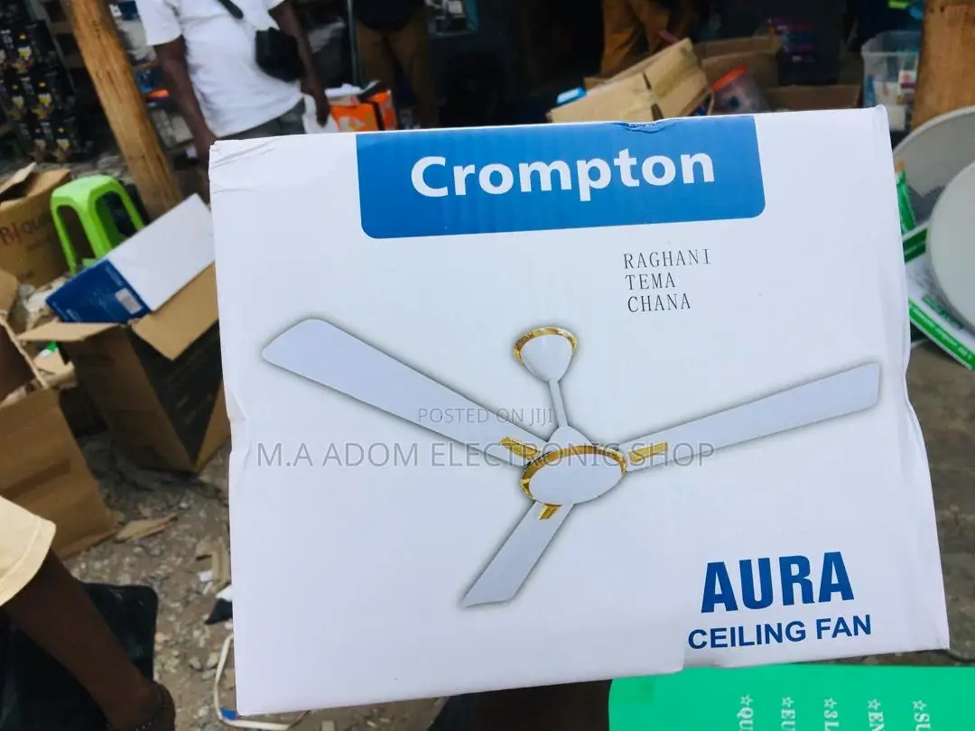 Crompton 56" Ceiling Fan: Engineered for Cooling