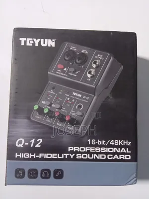 Q12 Audio Interface/Sound Card 2channel