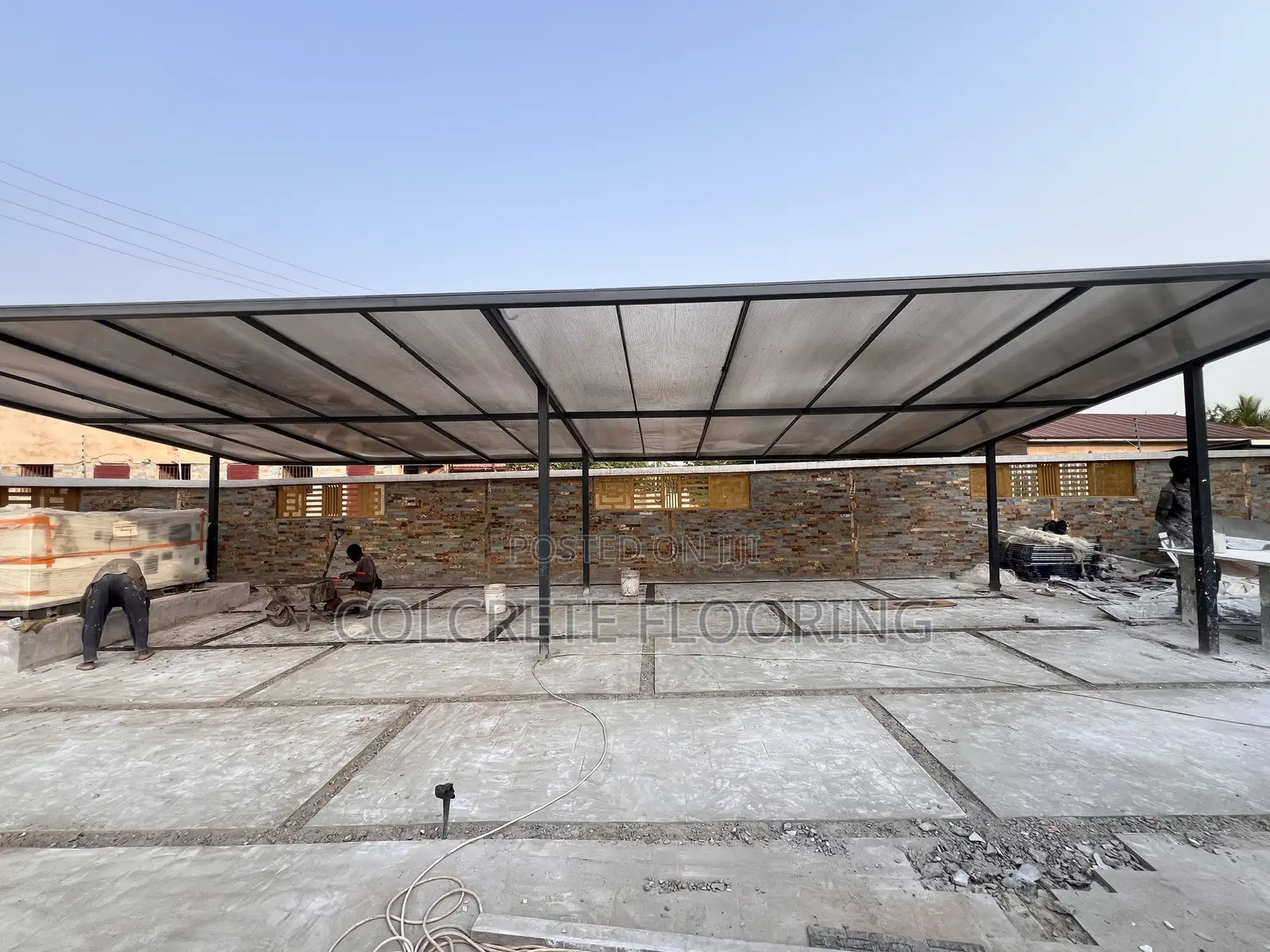Decorative Car Port Flooring