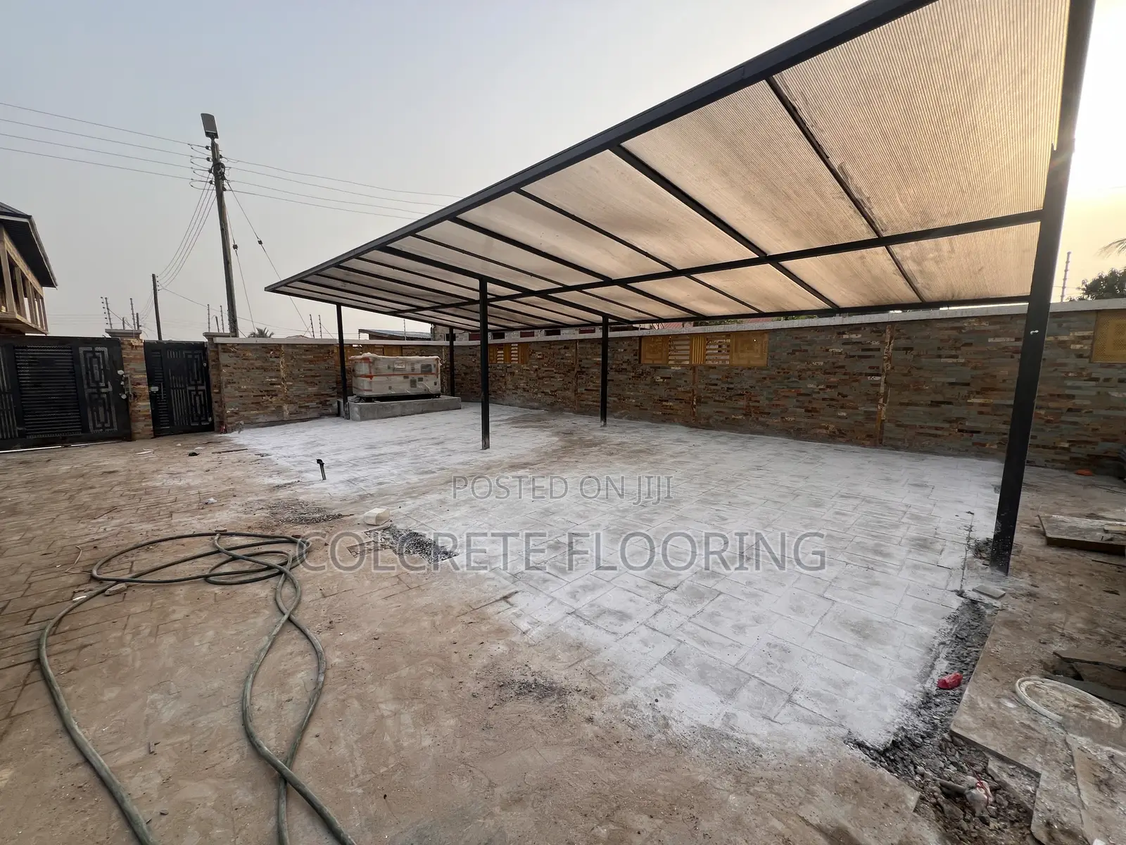 Decorative Car Port Flooring