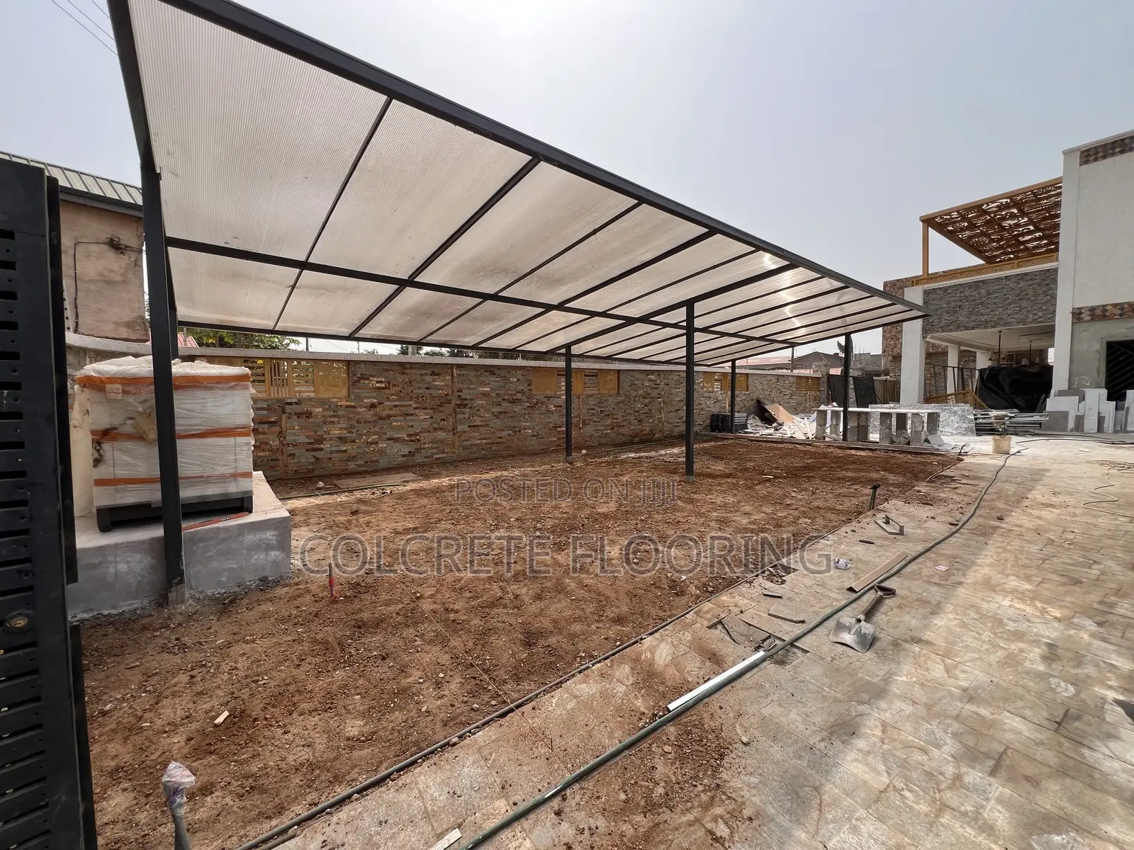 Decorative Car Port Flooring