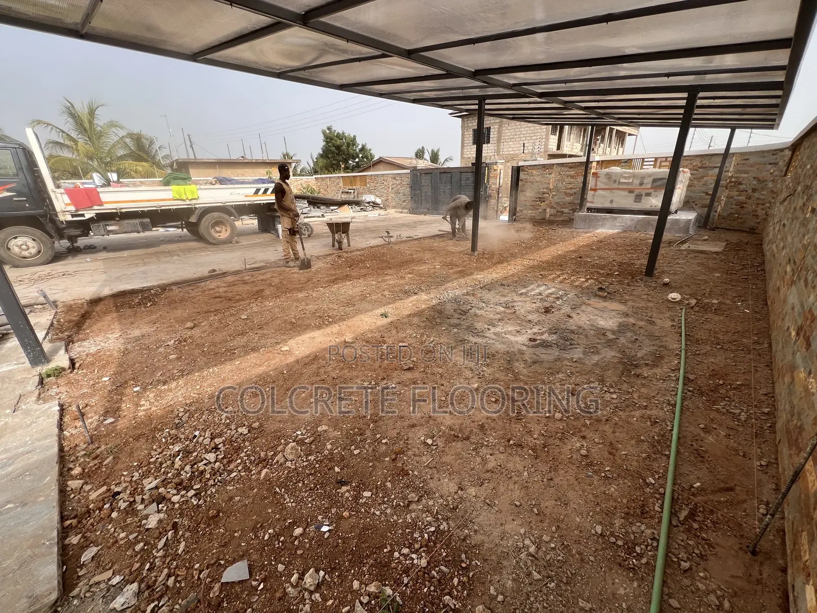 Decorative Car Port Flooring