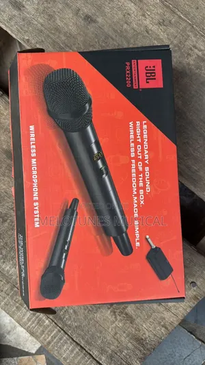 JBL Wireless Two Microphone System With Dual-Cha Receiver