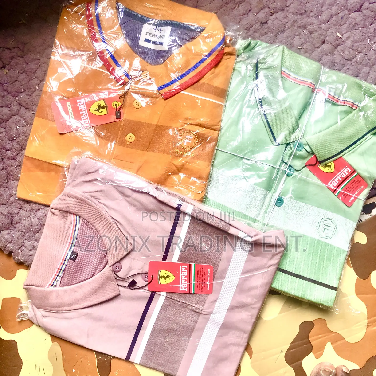 Ferrari Original Polo Shirts