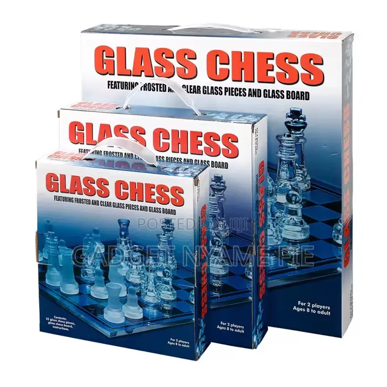 Glass Chess Large (17 Inches)