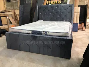 Mattress With Bedframe (54x75 Double)//Free Delivery