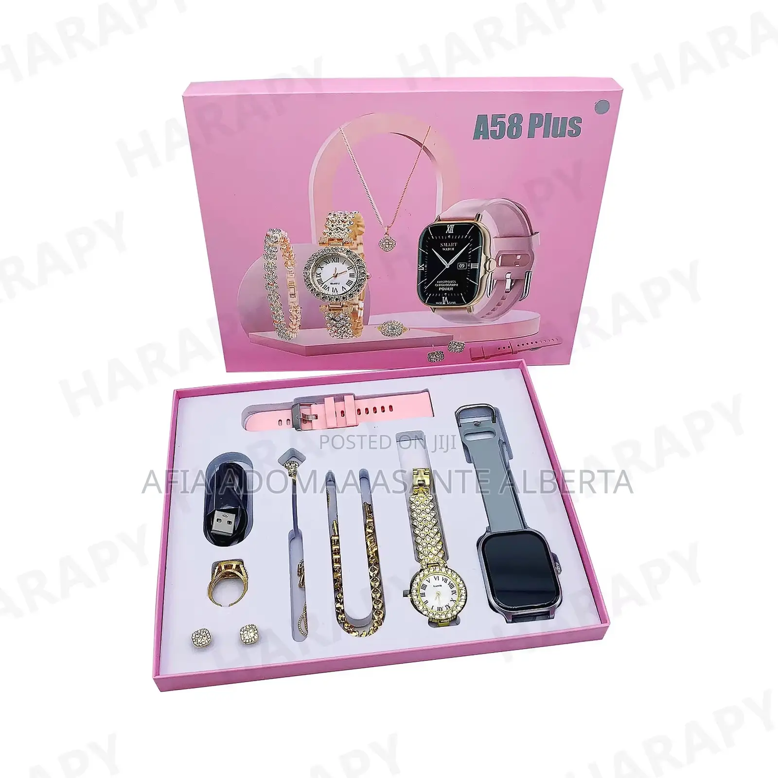 A58 Plus Smart Watch 9 in 1