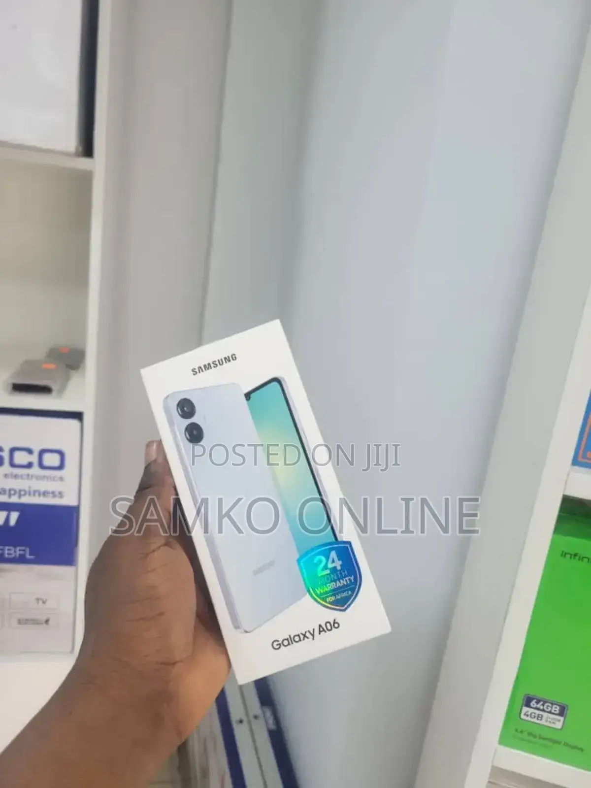 New Samsung Galaxy A06 64 GB Blue