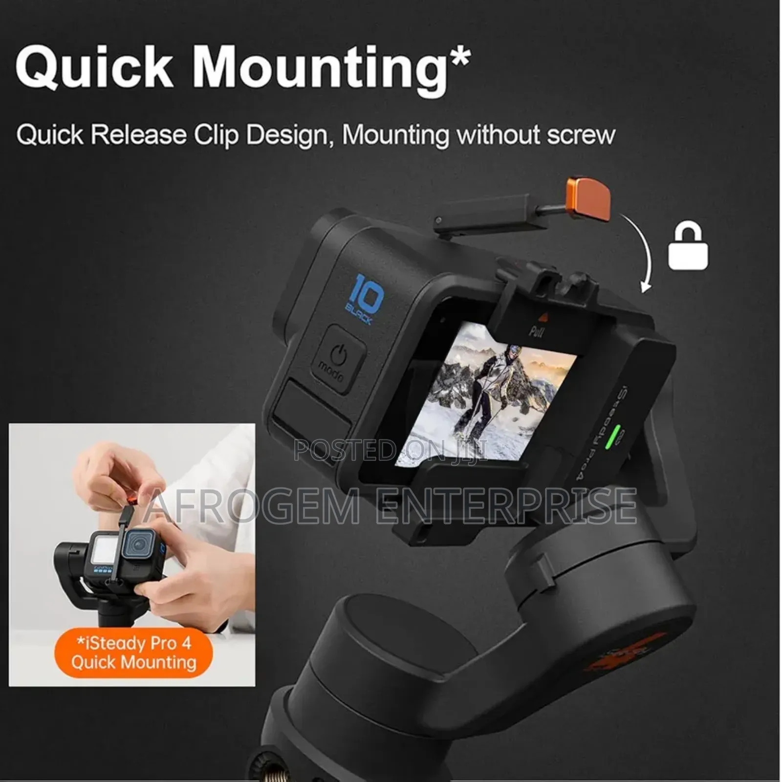 Hohem Isteady Pro4 Gimbal for GoPro Cameras