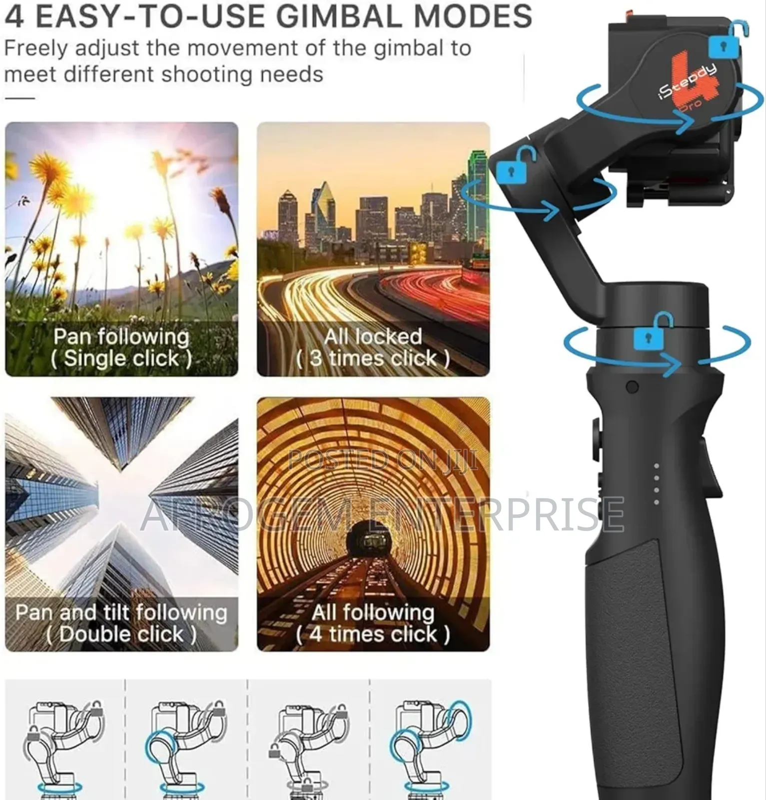 Hohem Isteady Pro4 Gimbal for GoPro Cameras