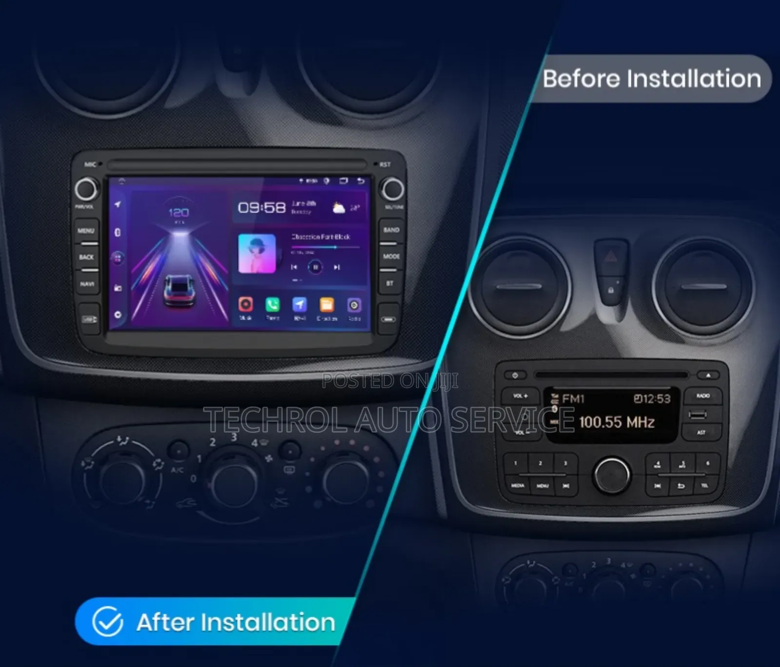 Renault Logan/Sandero Andriod Radio,Apple Carplay Systems