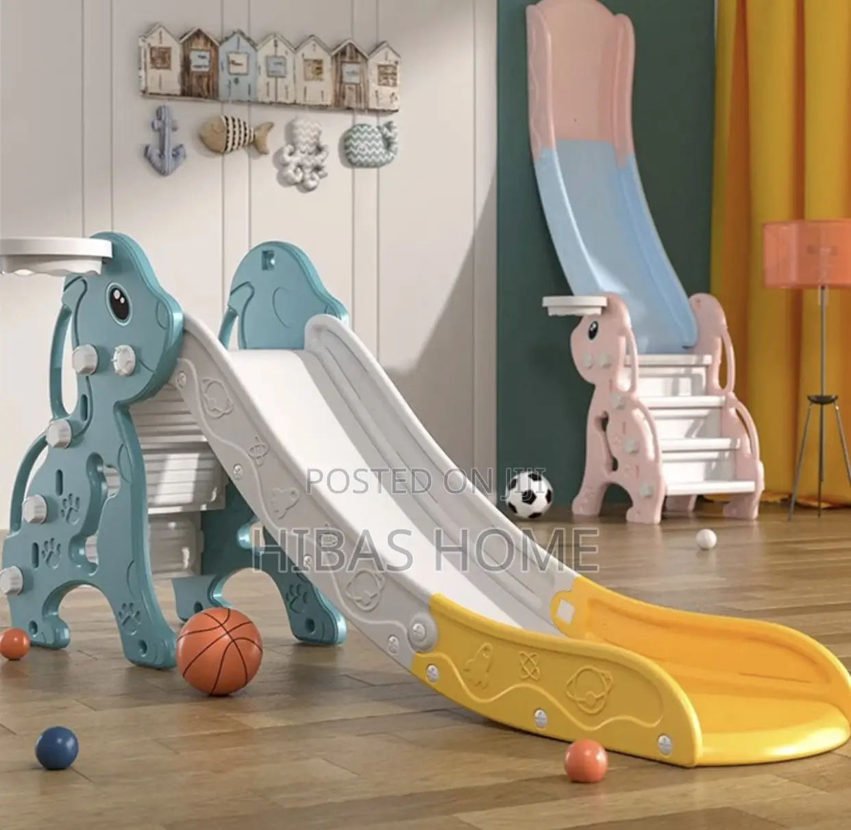 Kids Slide Nursery Kindergarten