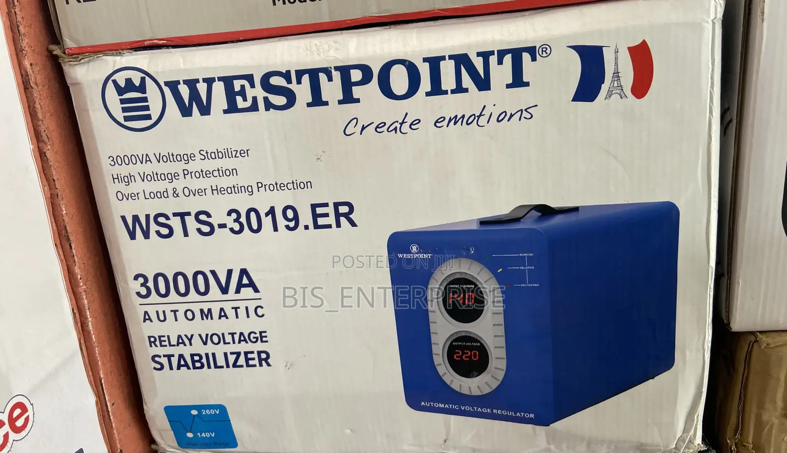 Westpoint 3000VA Automatic Voltage Regulator