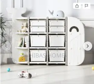 Whale Shape Big Shelf Storage Cabinet Bookshelf 190x32x114cm