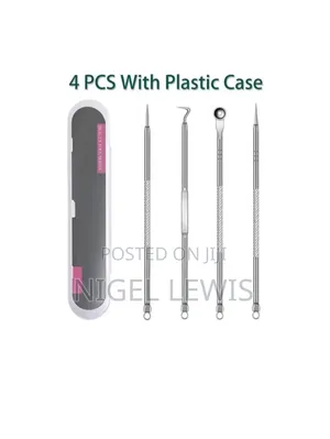 Facial Stainless Steel Extractor Kit for Pimples/Acne