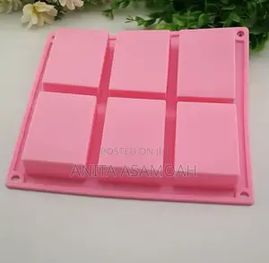 6 Cavity Rectangular Silicone Mold