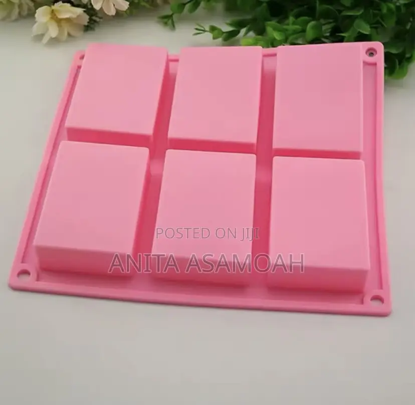 6 Cavity Rectangular Silicone Mold