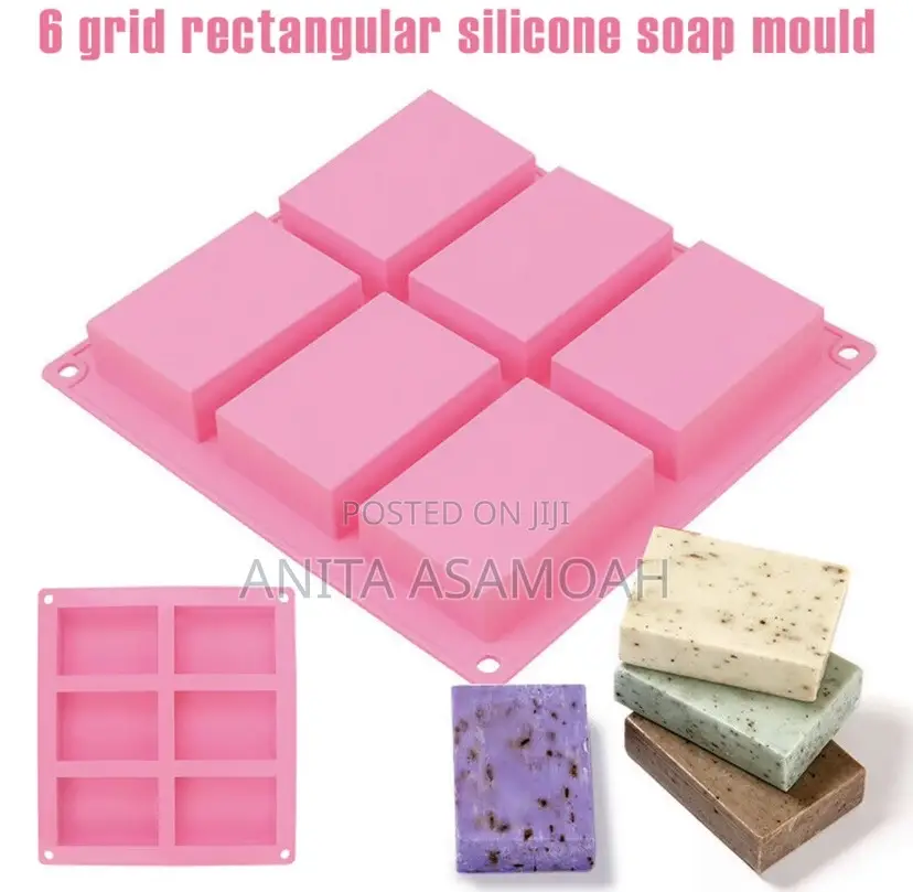 6 Cavity Rectangular Silicone Mold