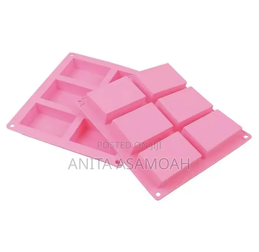 6 Cavity Rectangular Silicone Mold