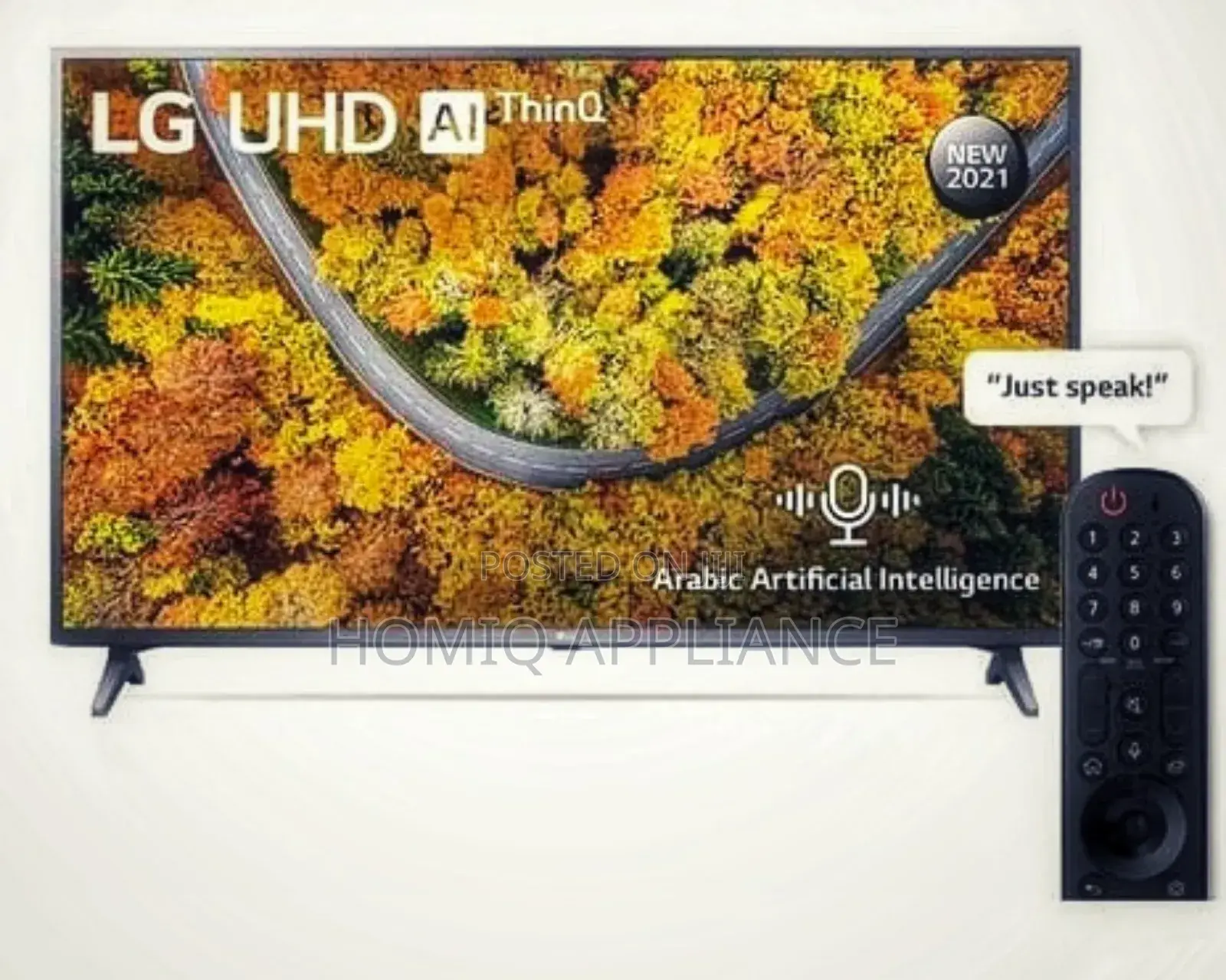 LG 70 Inch UHD SMART 75 Series, Quad Core Processor