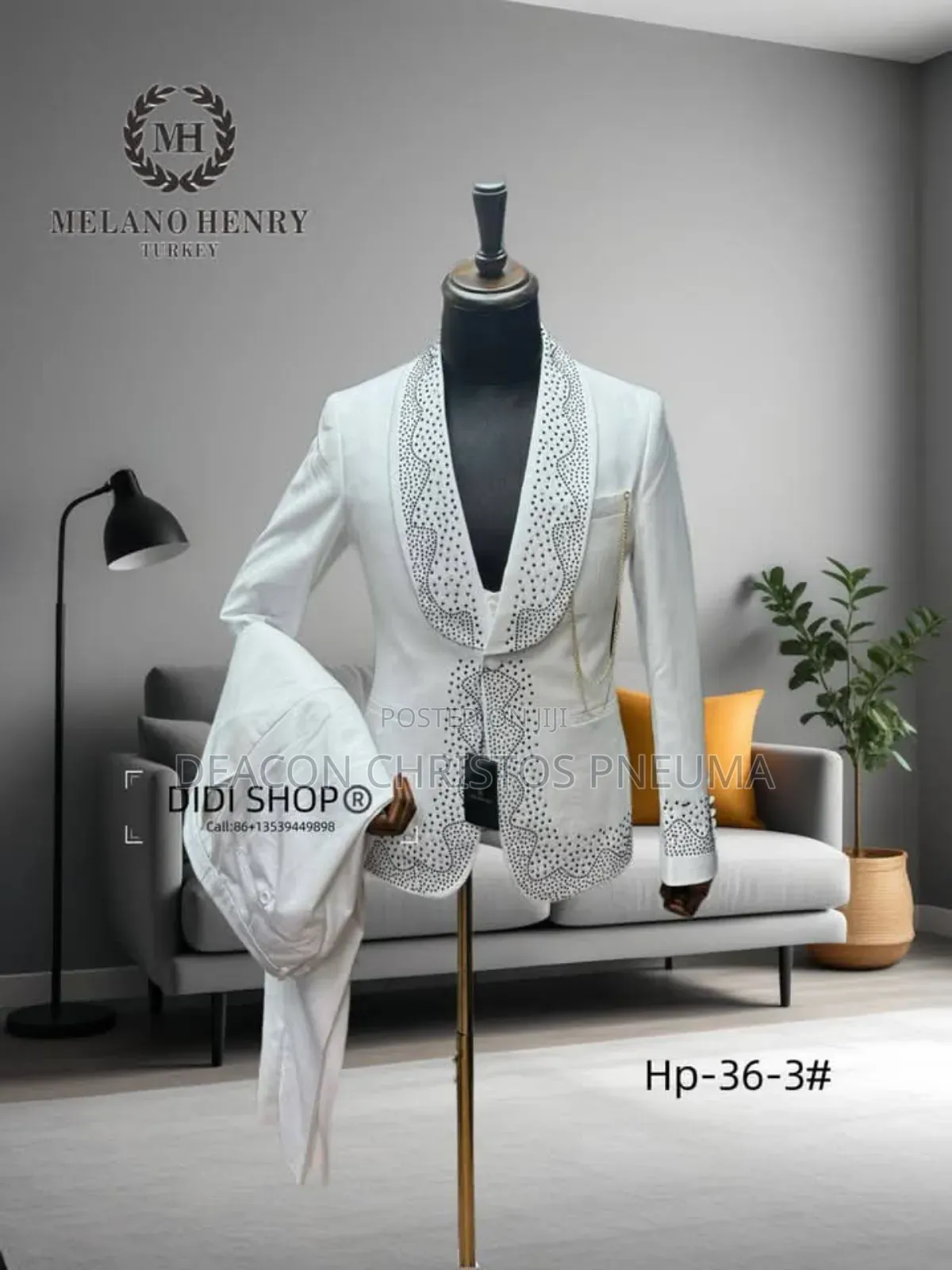 Quality Beaded Suit