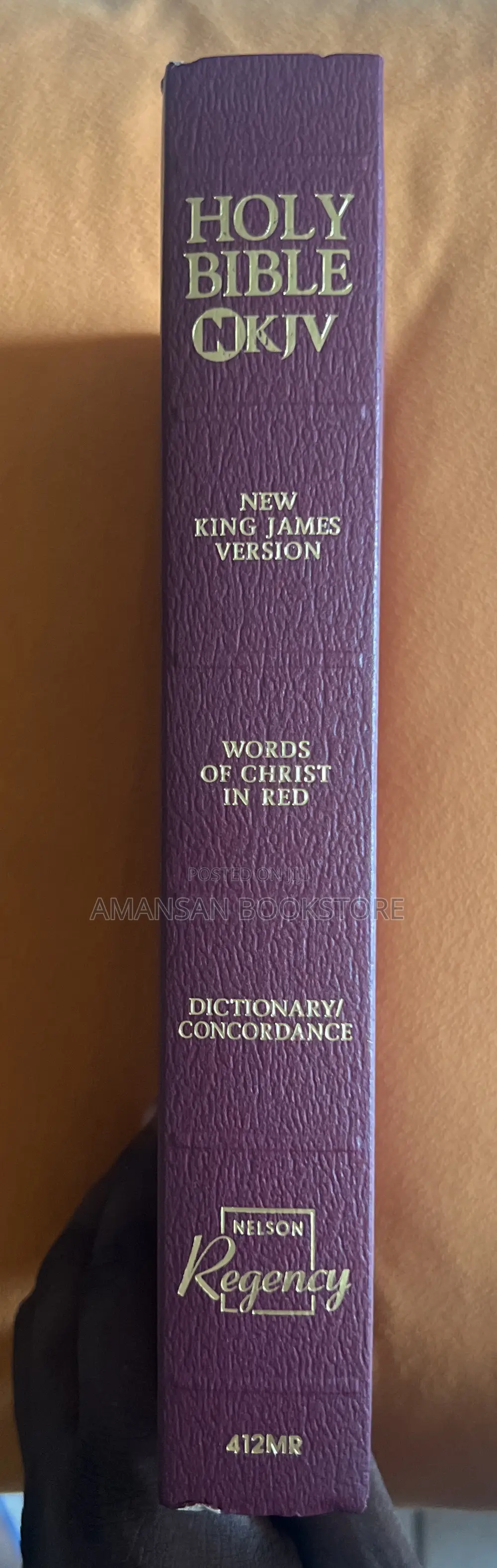 Holy Bible New King James Version (Nelson, Leather, Large)
