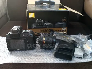 Nikon D3300 DSLR Camera (24.1mp, 3inch LCD)-black