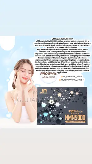 JM Prowhite NMN5000 Skin Whitening Injection