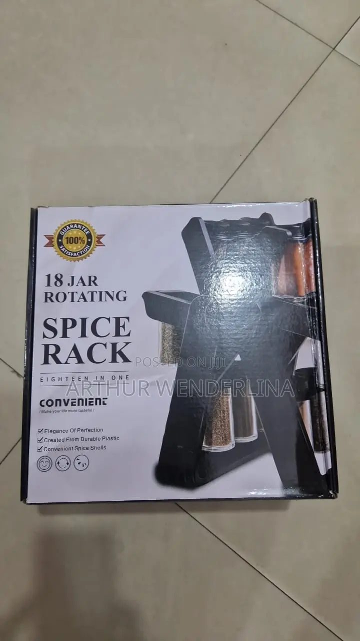 Rotating Stylish Spice Rack