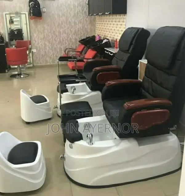 Salon Pedicure Seat Set