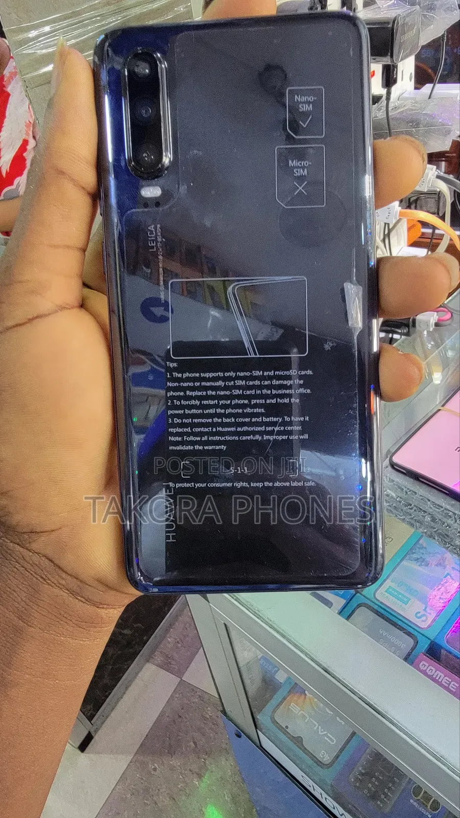 Huawei P30 128 GB Black