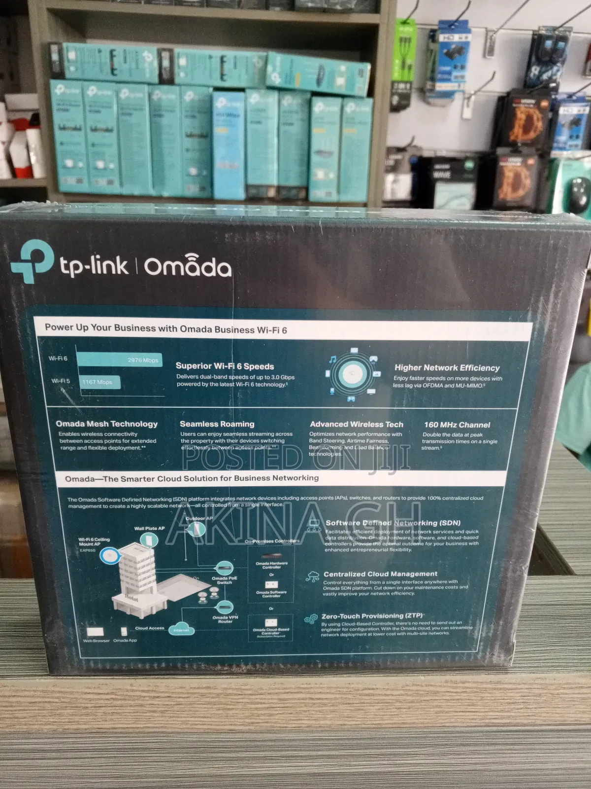 Tp-Link Eap650 Ax3000 Indoor Dual-Band Wi-Fi 6 Access Point