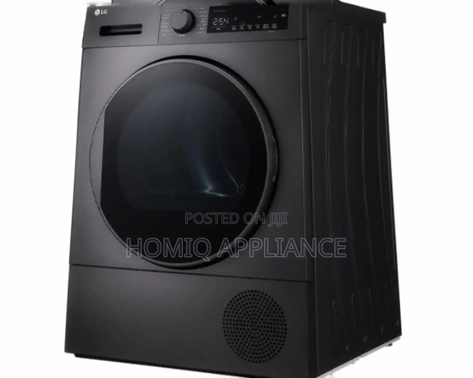 Lg Heat Pump Dryer, 8kg Capacity, A++, Dark Silver Color