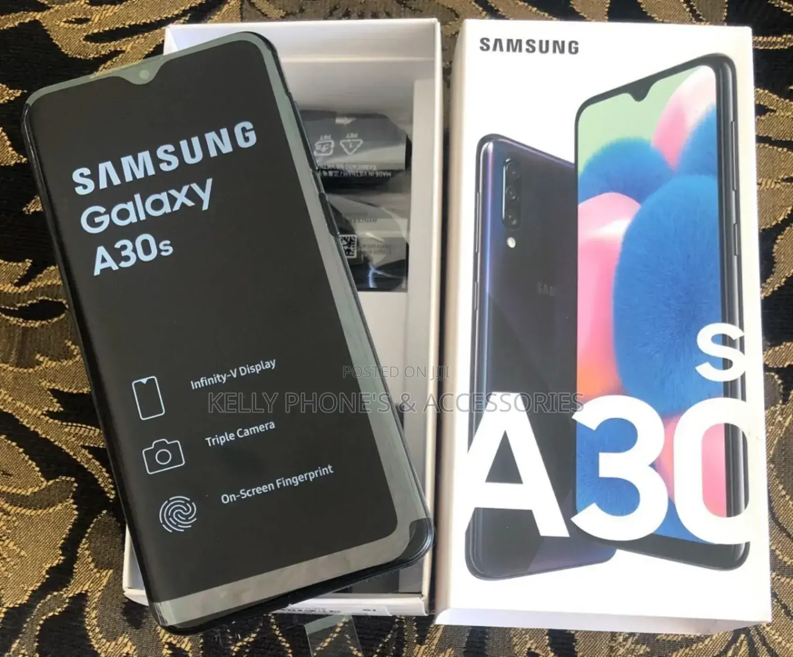 New Samsung Galaxy A30s 64 GB Black