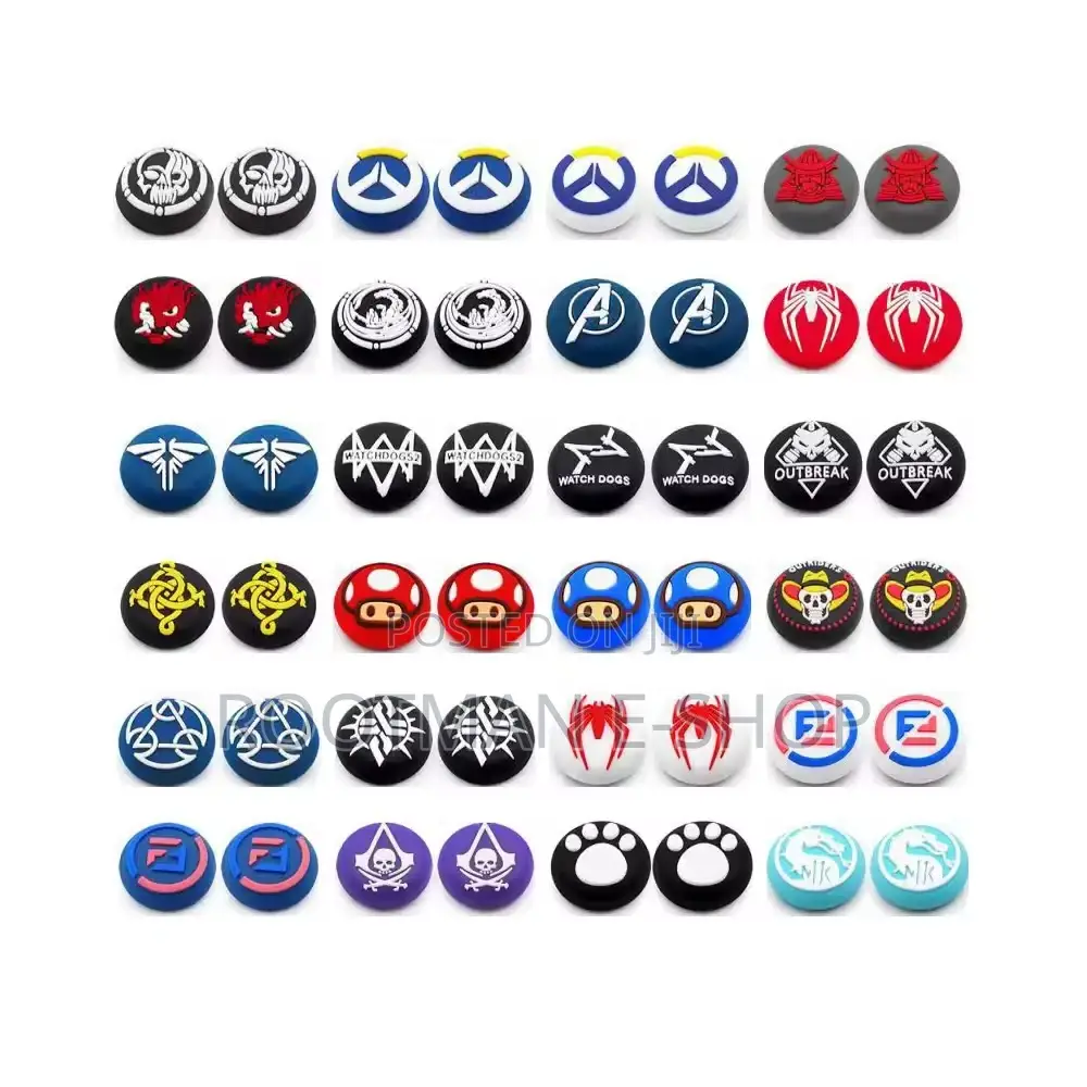Silicone Thumb Grip Cover for Playstation 5 PS5/PS4/PS3/Xbox