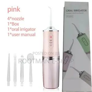 Portable Dental Water Flosser With 4 Jet 3 Modes 360 Degree
