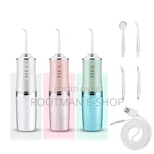 Portable Dental Water Flosser With 4 Jet 3 Modes 360 Degree