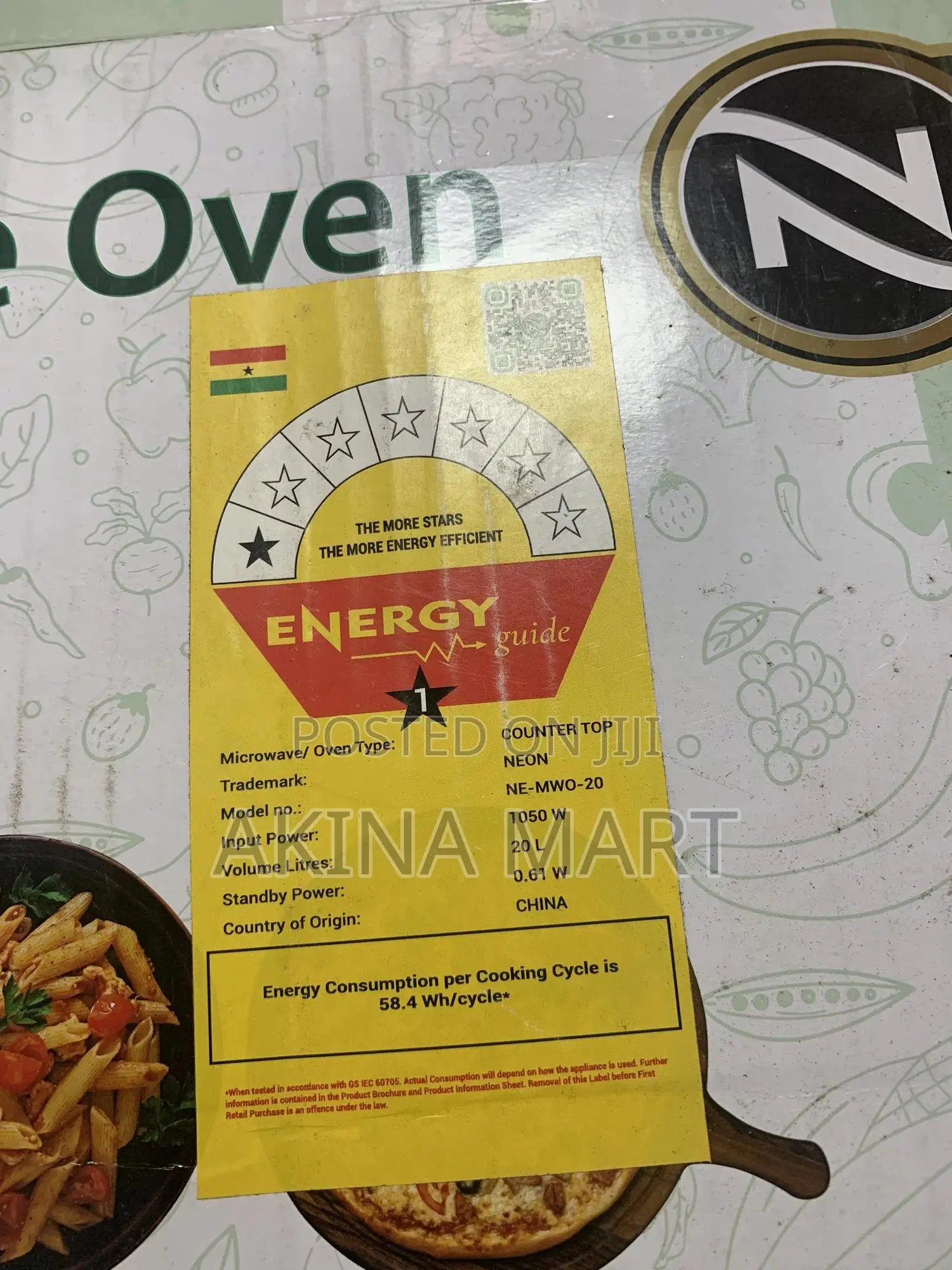 Neon Microwave 20l